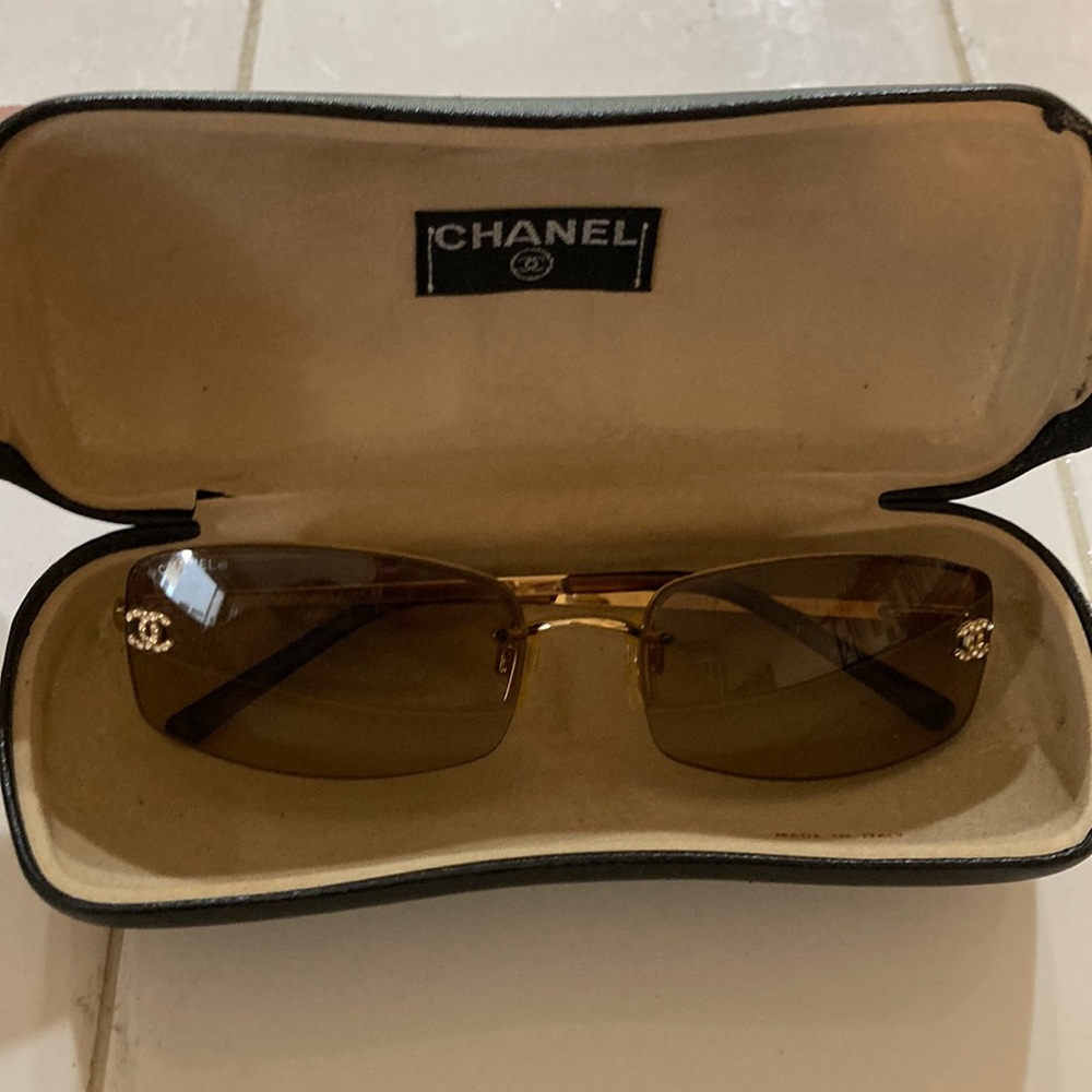 Chanel Brown Sunglasses